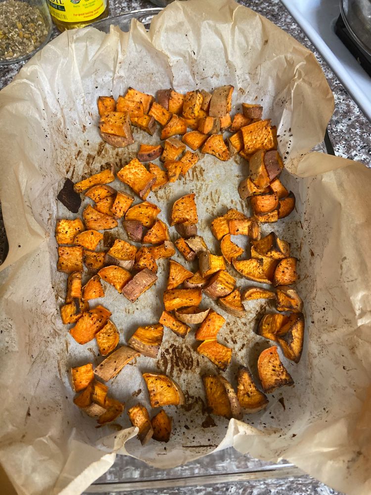 Roasted Sweet Potatoes