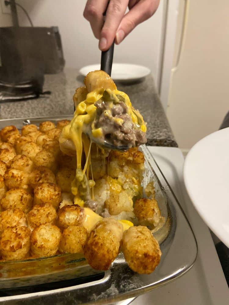 TATER TOT CASSEROLE