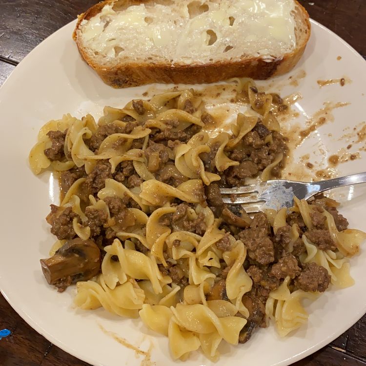 Beef Stroganoff