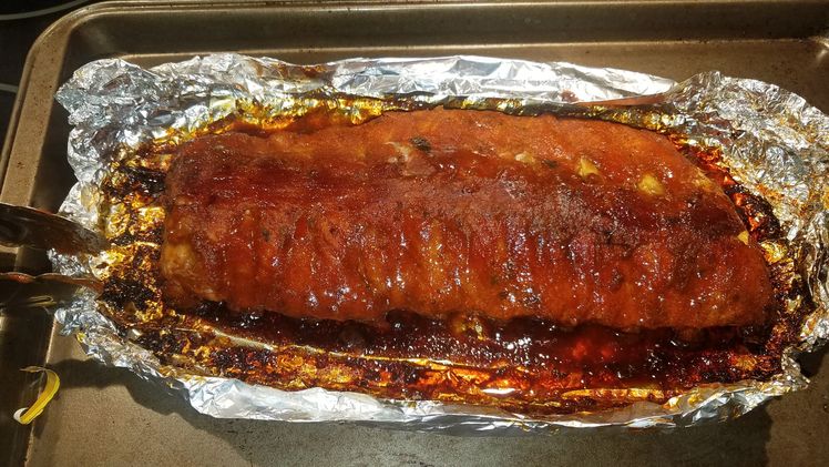 Oven Baked St Louis Style Ribs