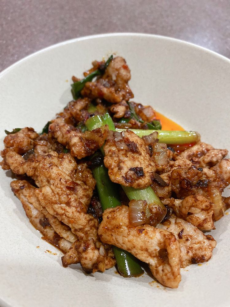 Pork Stir Fry with Black Bean Sauce