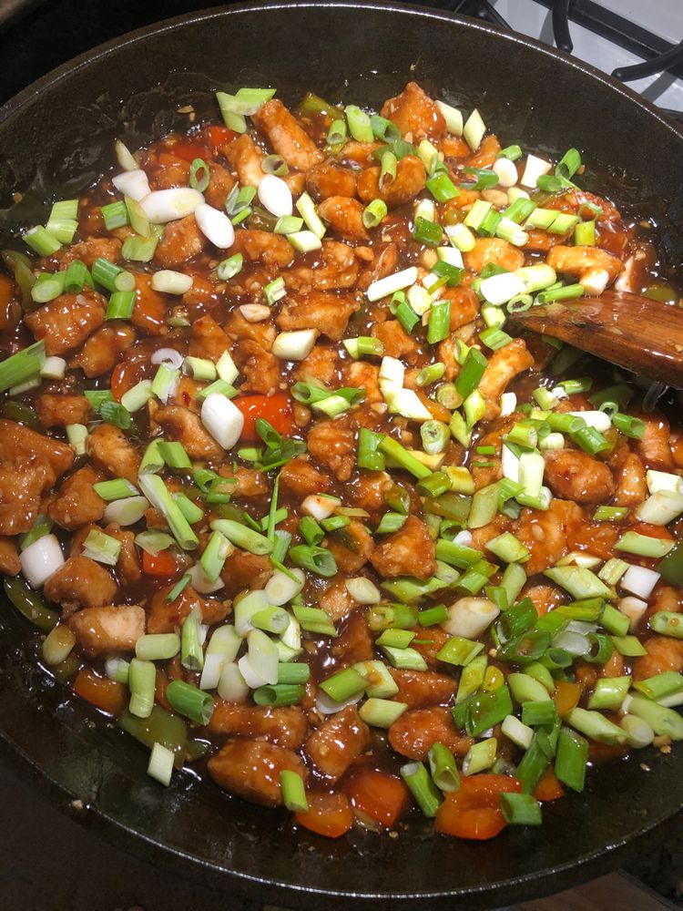 SPICY HONEY GARLIC CHICKEN