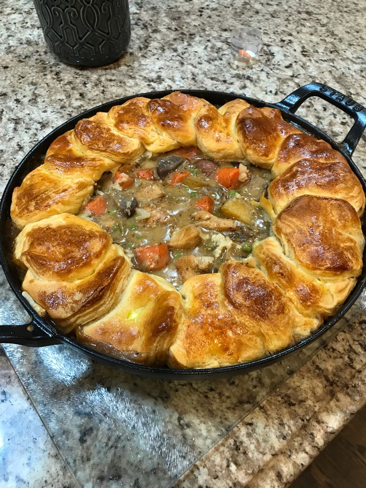 Skillet Chicken Pot Pie