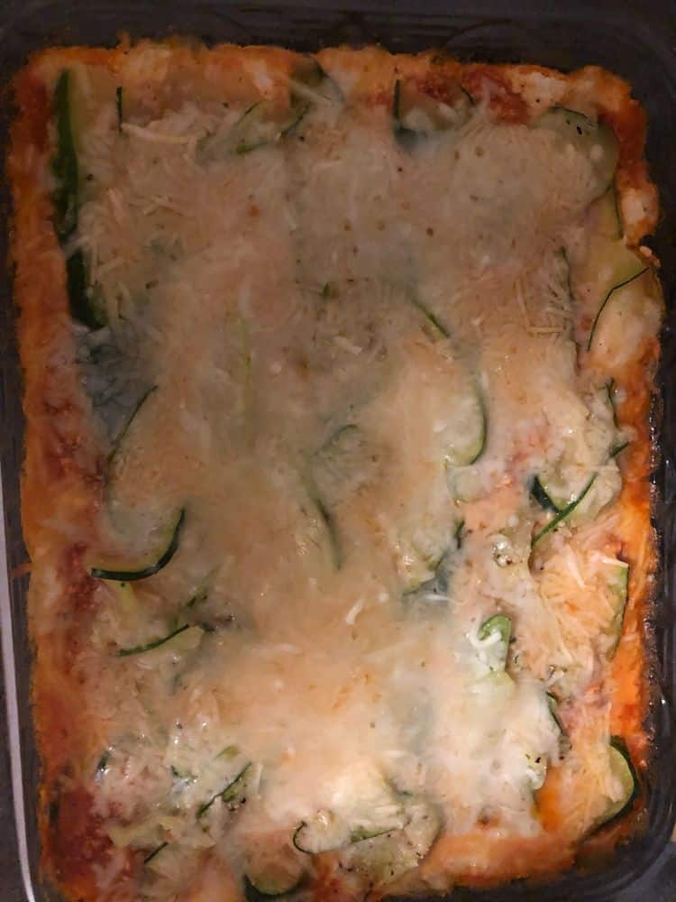 Skinny Tofu Zucchini Lasagna