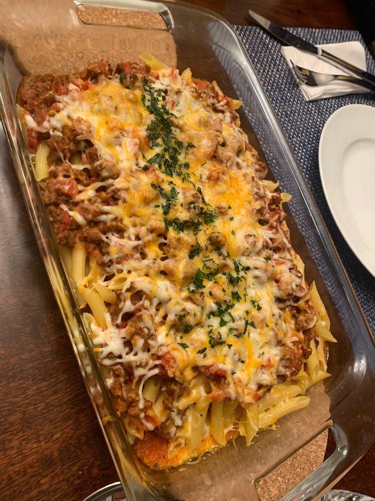 5-Ingredient Baked Ziti
