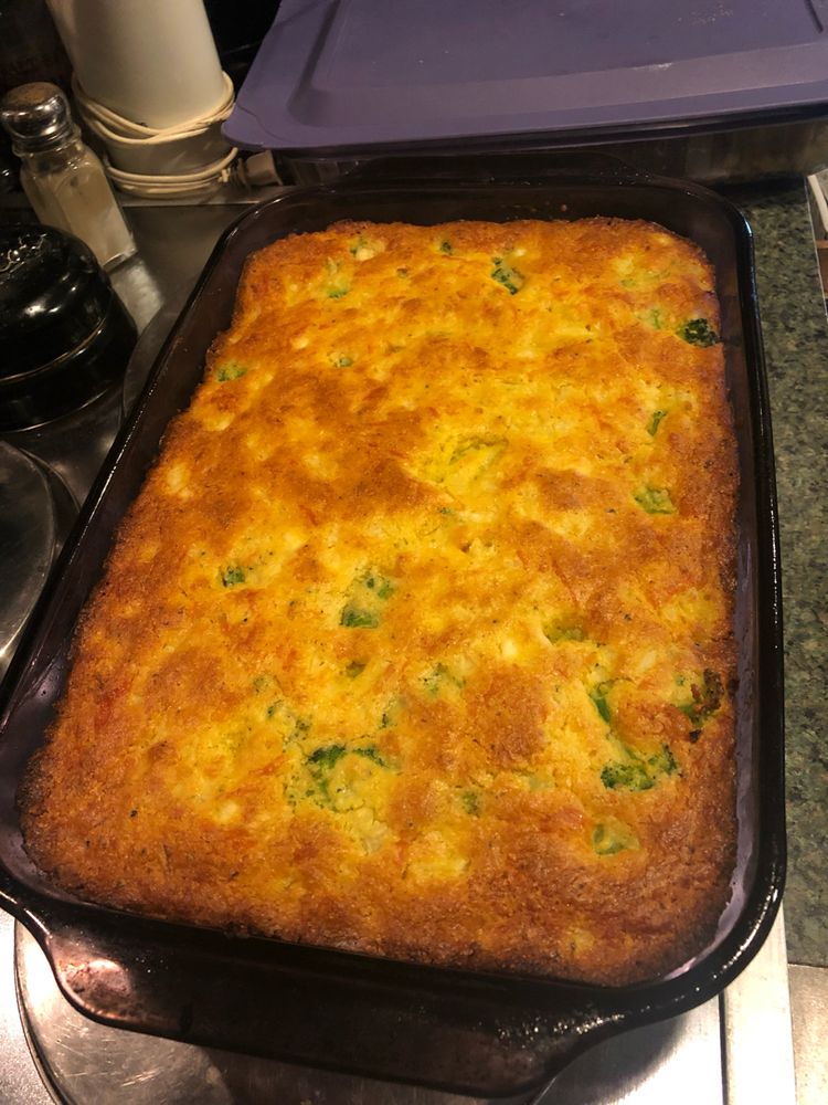 Cheesy Broccoli Cornbread