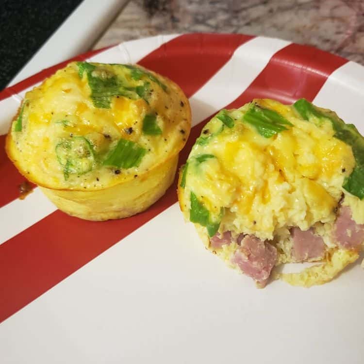 Ham and Cheese Egg Muffins