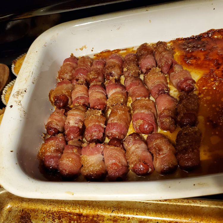 Little Smokies Wrapped in Bacon