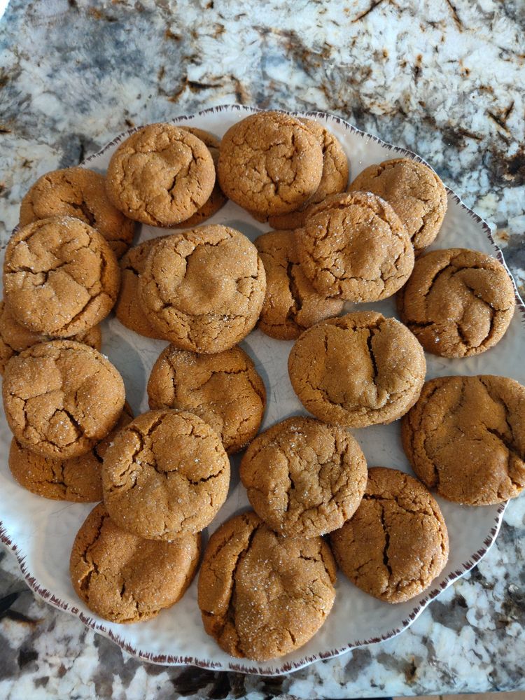 Old Fashioned Grandma Soft Molasses Cookies