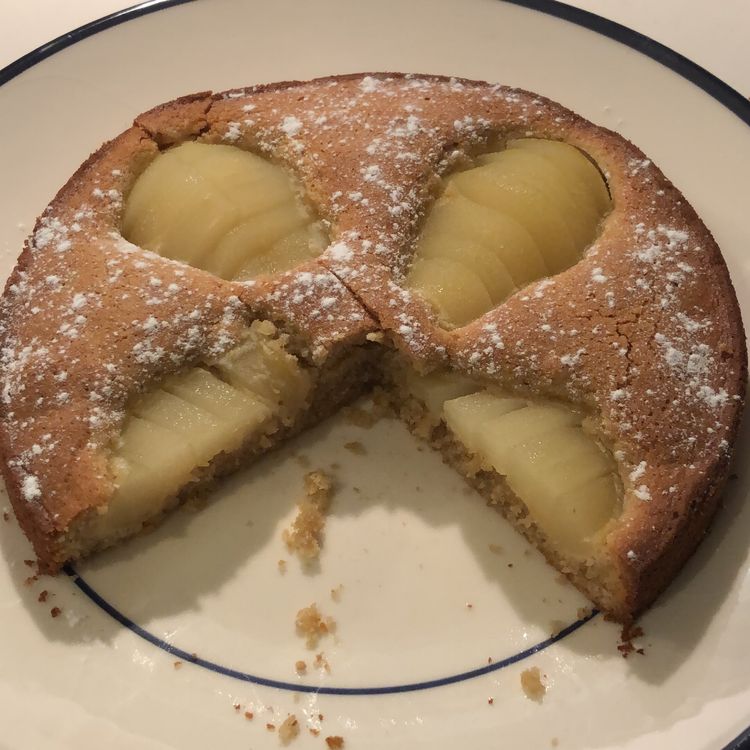 Pear Frangipane Tart