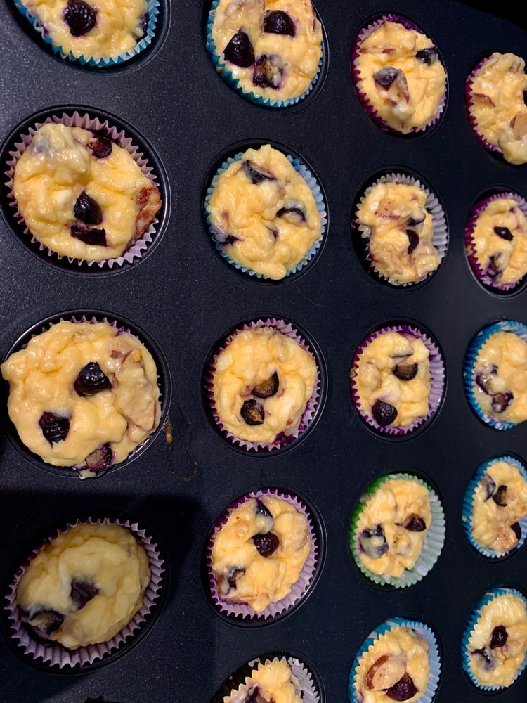 Blueberry Cream Cheese Muffins