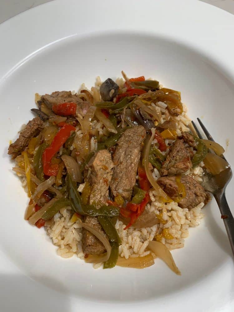 Crockpot Pepper Steak