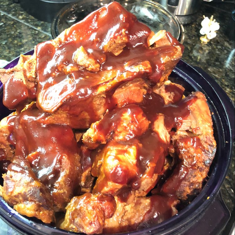 Melt in your Mouth Crock Pot Ribs