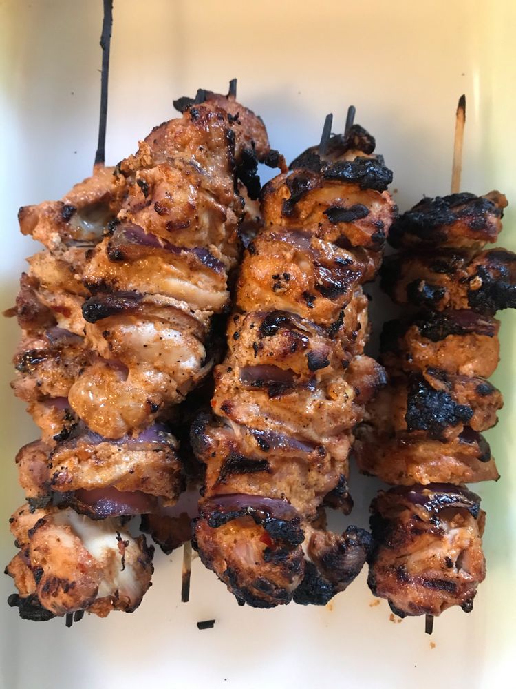 Middle Eastern-Style Grilled Chicken Kabobs