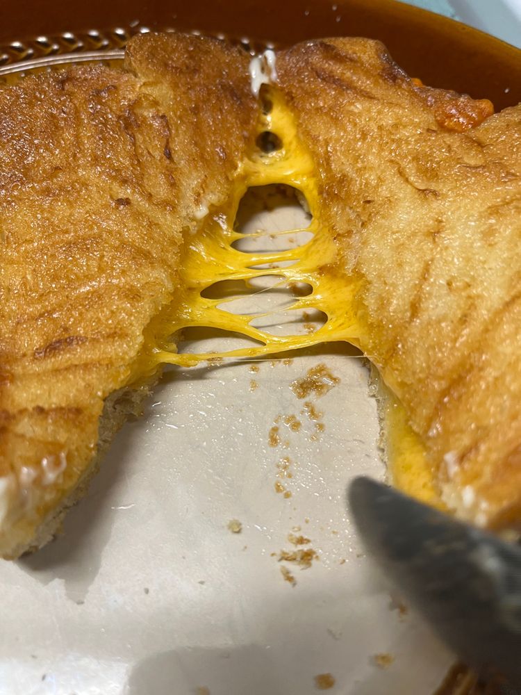 Air Fryer Grilled Cheese
