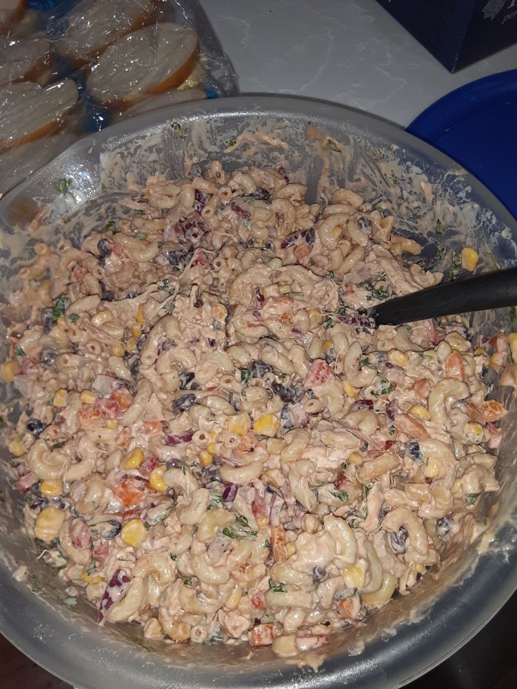 BBQ Chicken Pasta Salad