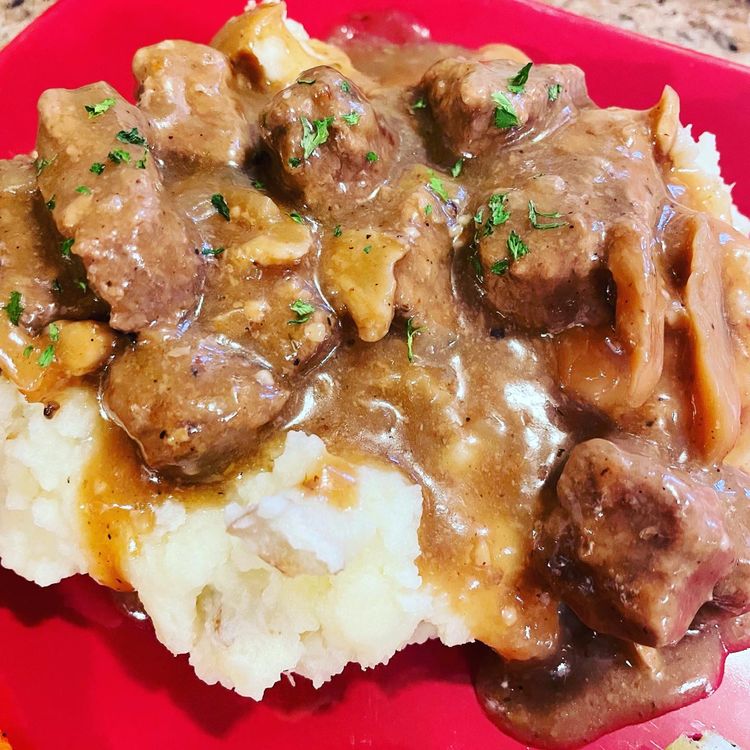 Beef Tips and Gravy