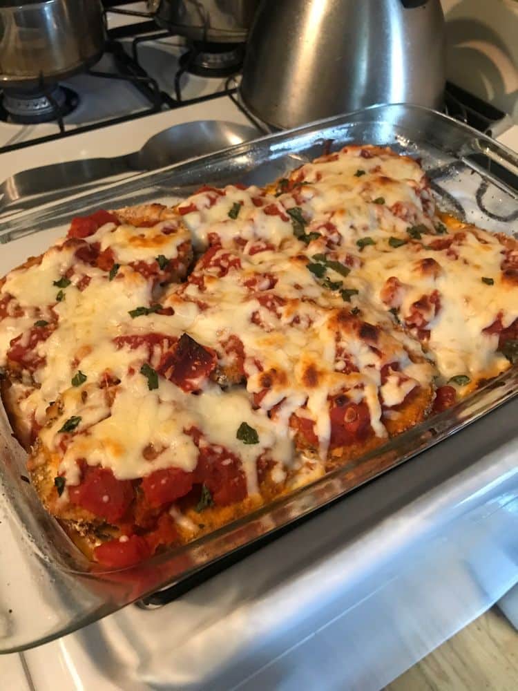 Best Baked Eggplant Parmesan