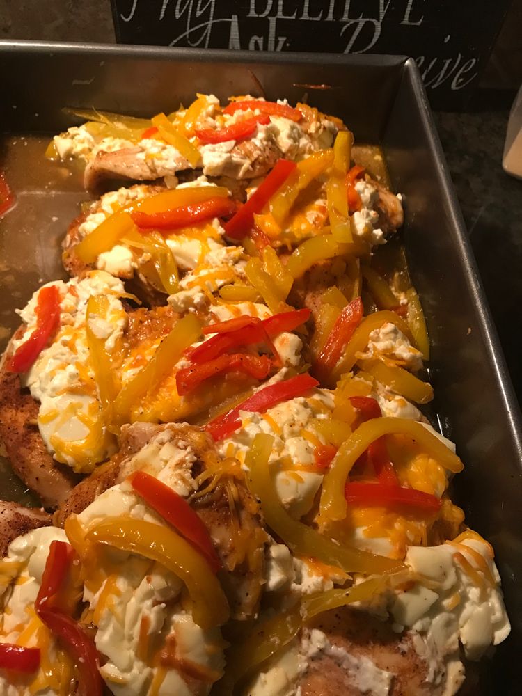 Cajun Chicken with Bell Peppers