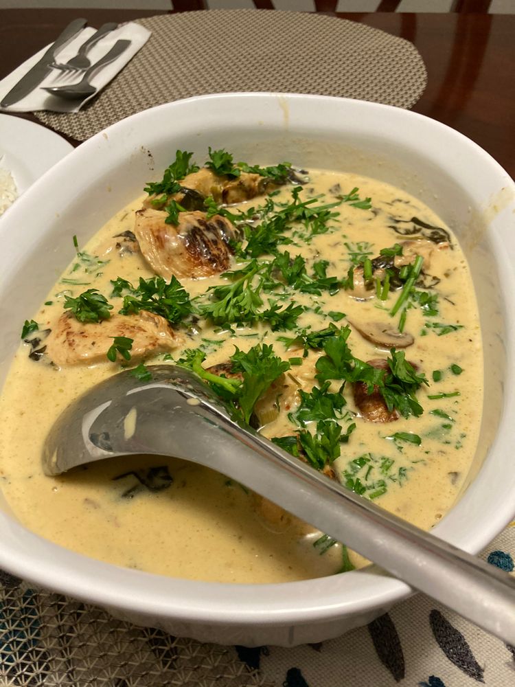 Creamy Chicken Mushroom