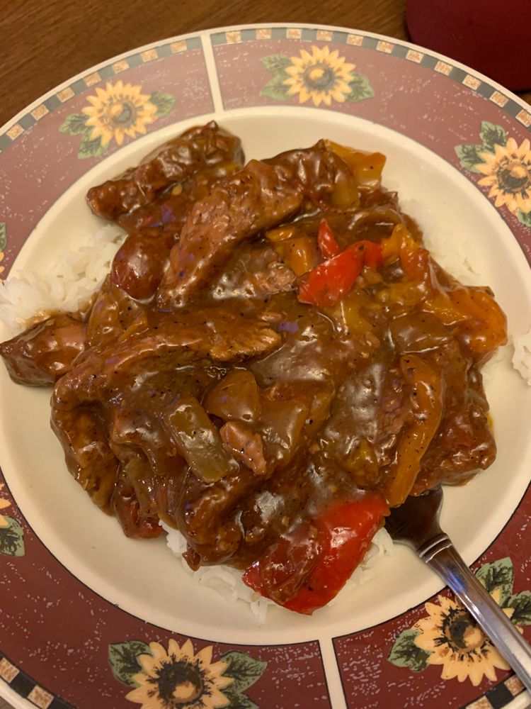 Crock Pot Pepper Steak