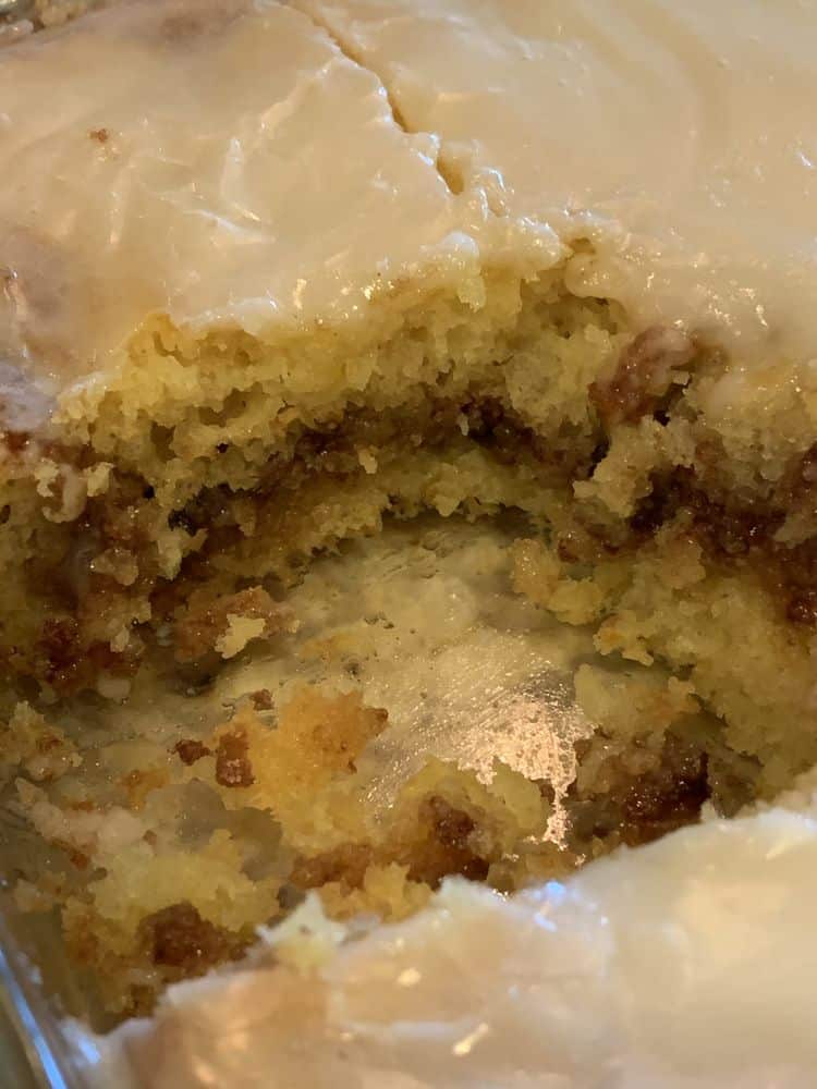 Honey Bun Cake
