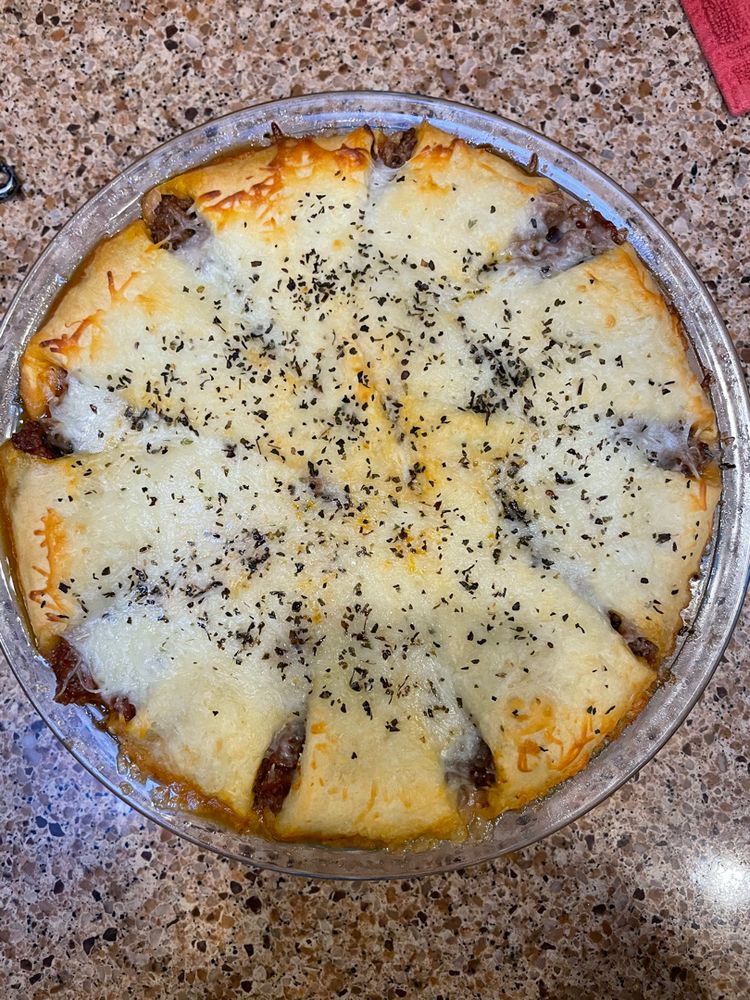 Old Fashioned Impossible Cheeseburger Pie