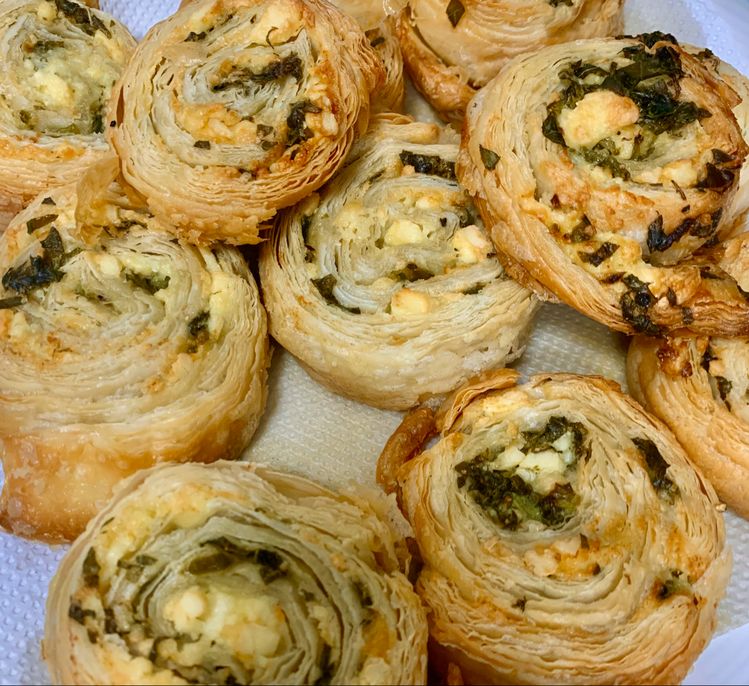 Spinach Feta Pinwheels