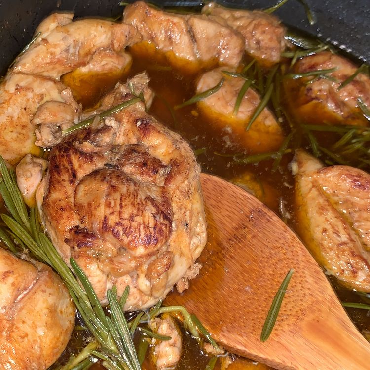 Sweet & Spicy Boneless Chicken Thighs