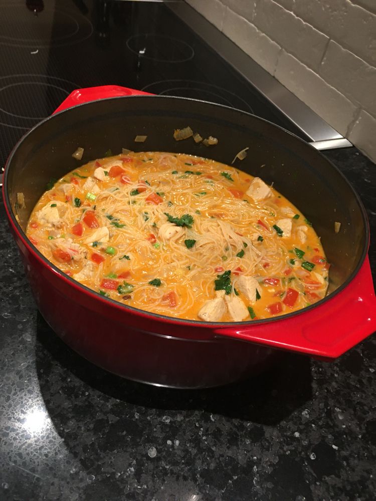 THAI RED CURRY NOODLE SOUP