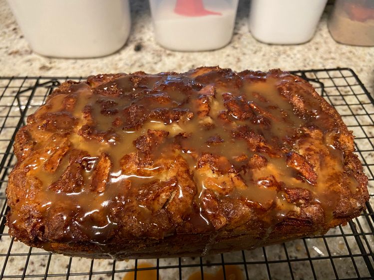 Apple Streusel Bread