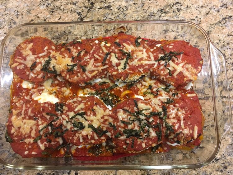 BEST BAKED EGGPLANT PARMESAN