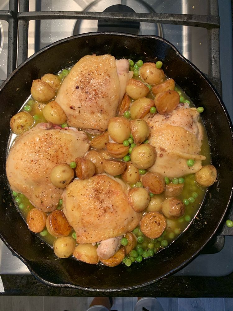 Chicken Vesuvio Recipe