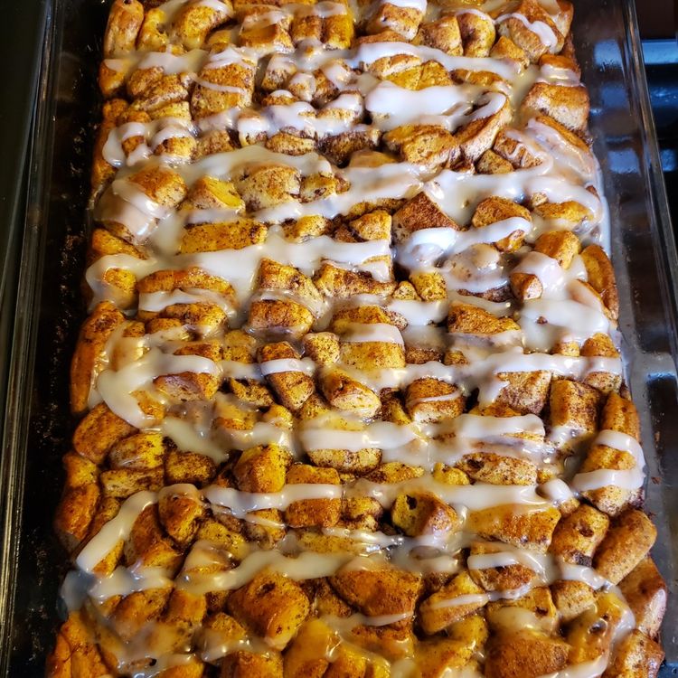 Cinnamon Roll French Toast Casserole