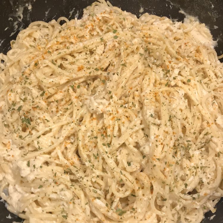 Crab Alfredo