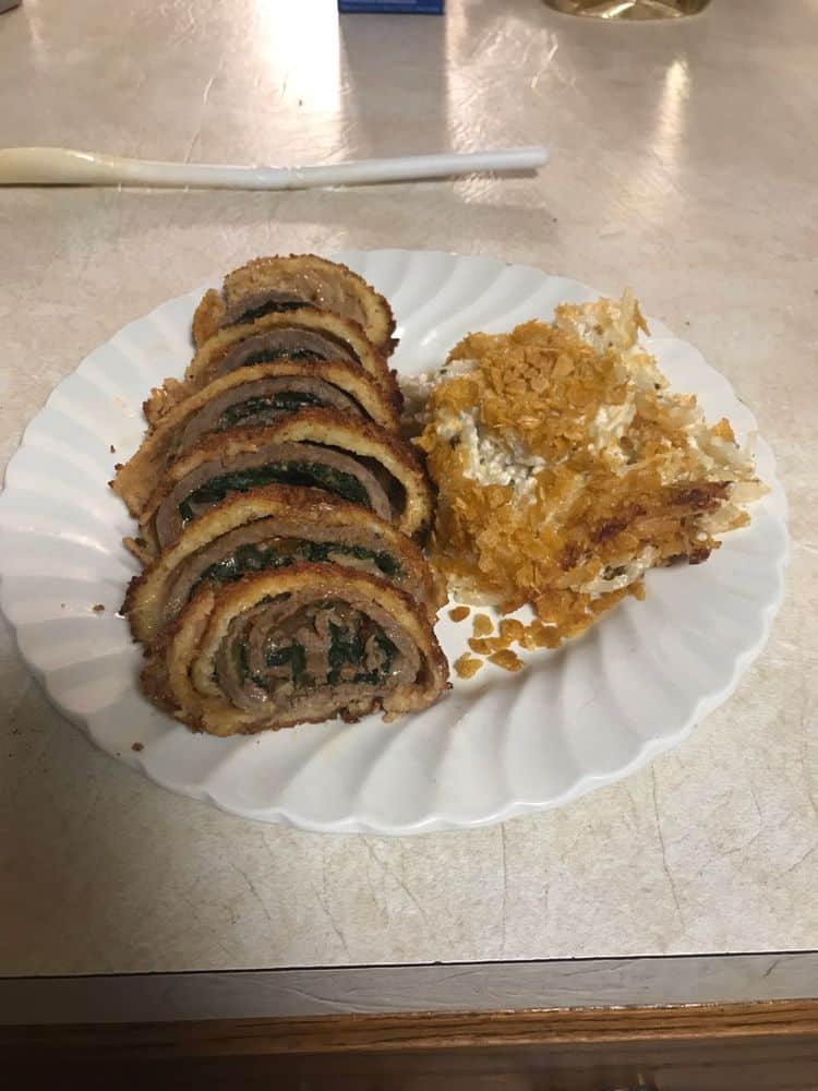 Crispy Country Fried Steak Roll