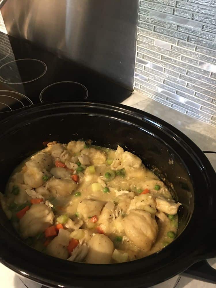 Crock-Pot Chicken and Dumplings