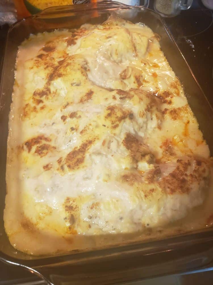 HOW TO MAKE CREAMY CHICKEN BAKE RECIPE