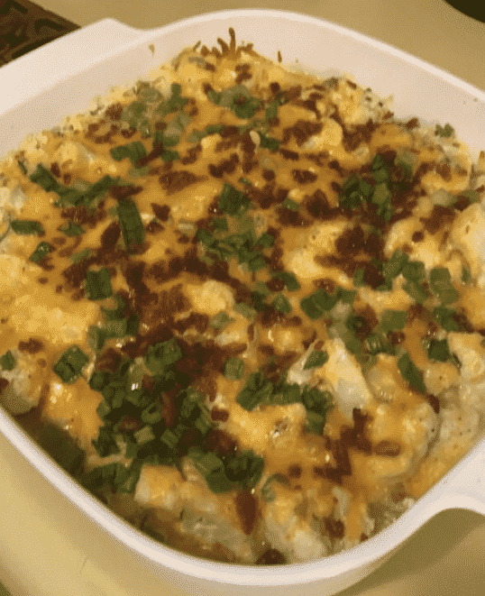 Loaded Cauliflower Casserole