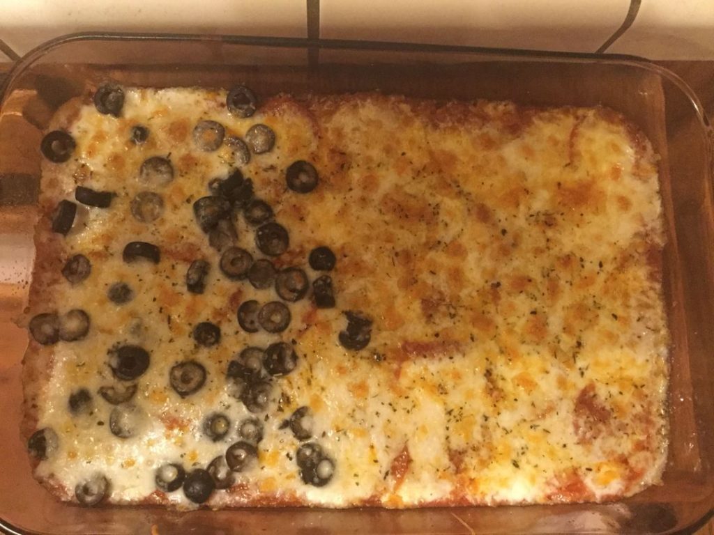 Low Carb Pizza Casserole – Gluten Free