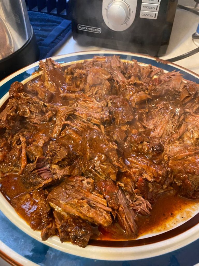 MEXICAN SHREDDED BEEF {EASY, CROCKPOT OR INSTANT POT RECIPE}