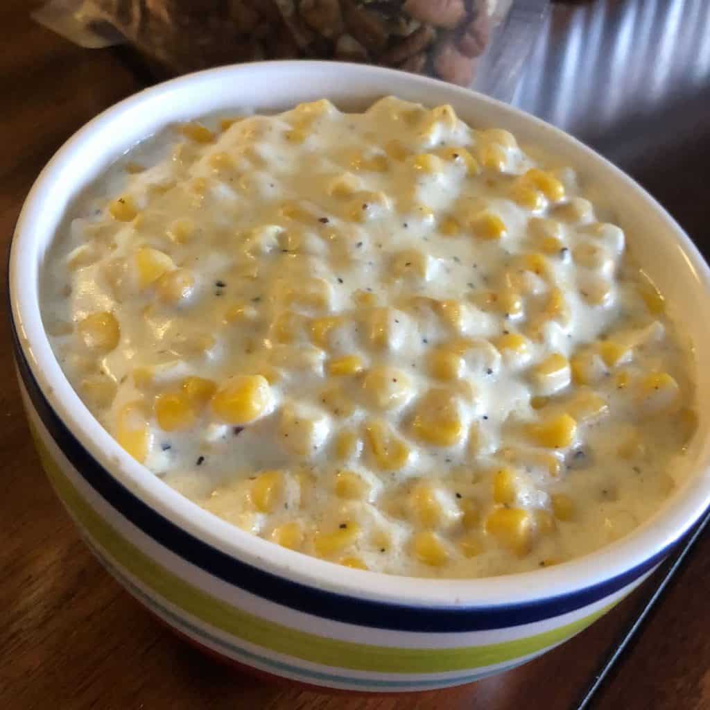 SLOW COOKER CREAMED CORN