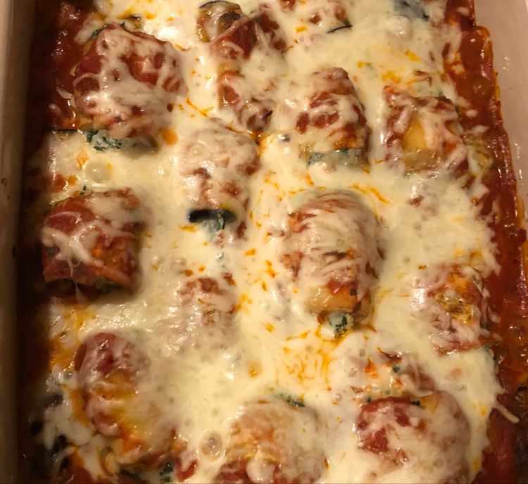 Skinny Eggplant Rollatini