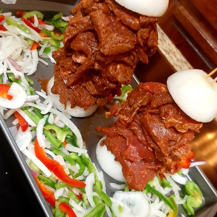 Stacked Steak Fajita