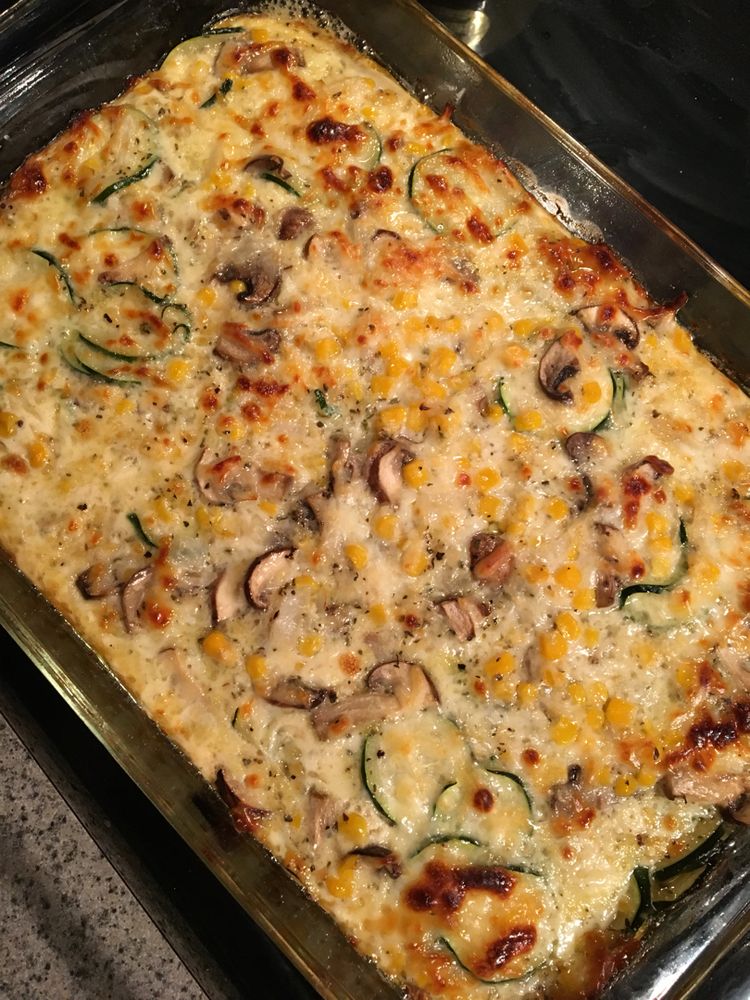 Sweet Corn and Zucchini Pie