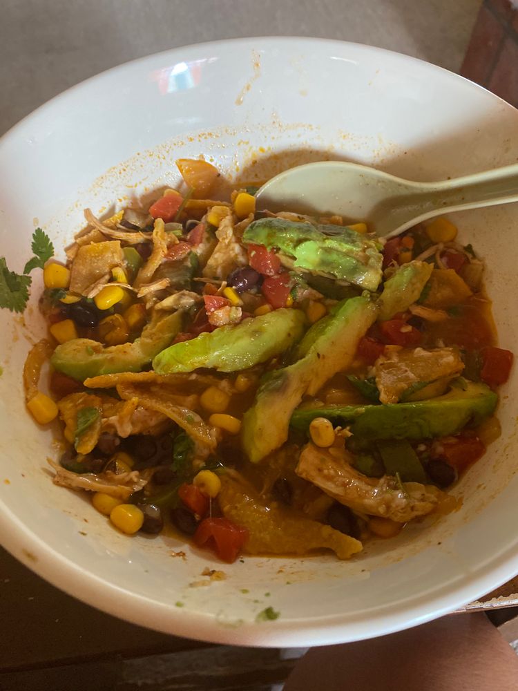 5 INGREDIENT CHICKEN TORTILLA SOUP