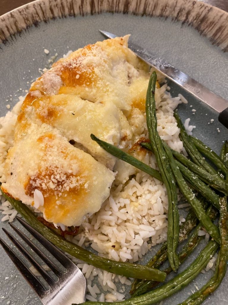 BAKED PARMESAN CHICKEN