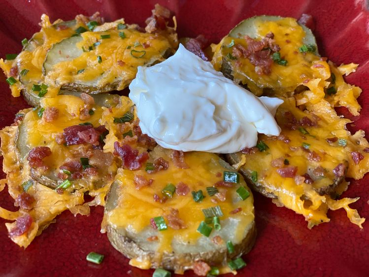 Baked Potato Slices