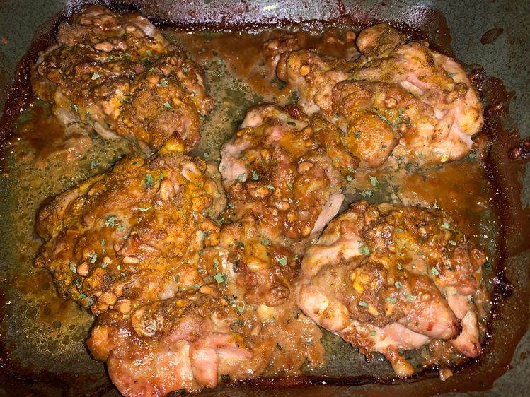 Baked Thai Peanut Chicken