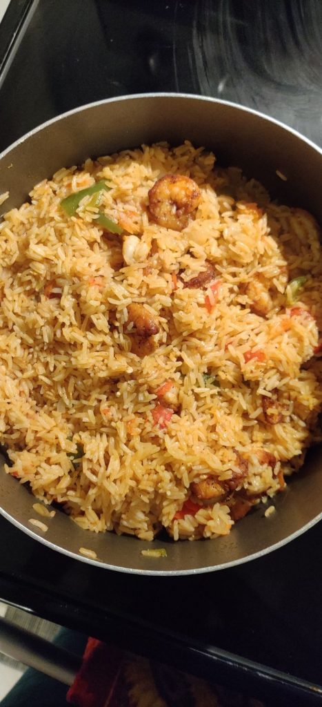 Cajun Shrimp and Rice Skillet